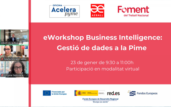 AEBALL celebra amb èxit un eWorkshop sobre gestió de dades a la pime