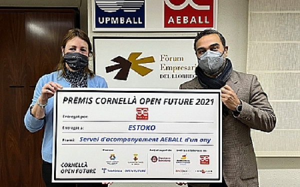 Img AEBALL premia el projecte empresarial Estoko Logistics en el Programa d’Acceleració Cornellà Open Future 15