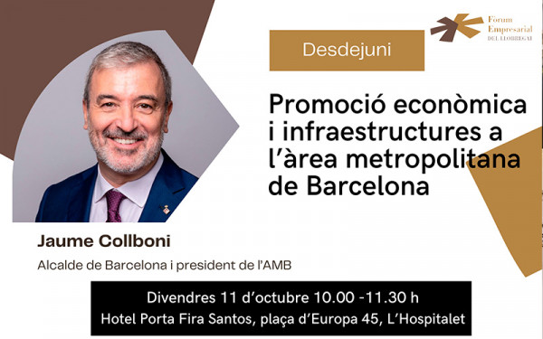 Img Desdejuni del FEm Llobregat amb Jaume Collboni, alcalde de Barcelona i president de l'Àrea Metropolitana de Barcelona 13