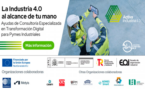 Img Digitaliza tu empresa sin coste gracias al Programa Activa Industria 4.0. 45