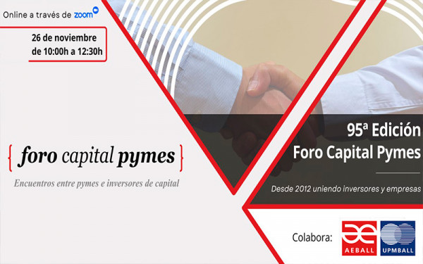 Img El Foro Capital Pymes organiza un encuentro virtual para impulsar el crecimiento de las empresas 44