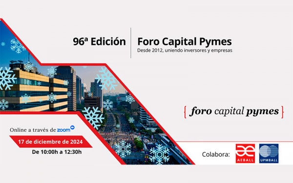 Img El Foro Capital Pymes organiza un nuevo encuentro virtual para promover el crecimiento empresarial 25