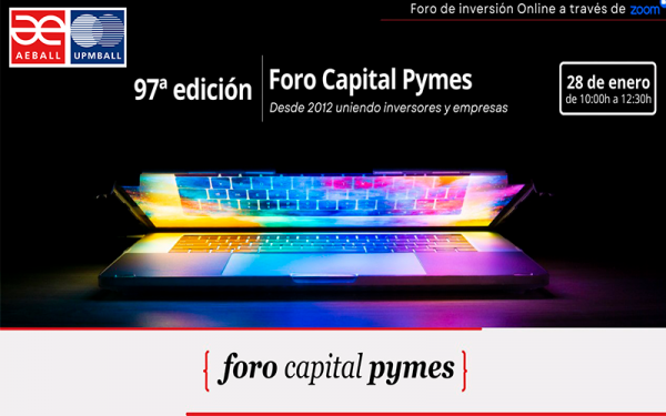 Img Foro Capital Pymes organiza un nuevo encuentro online para unir inversores y empresa 42