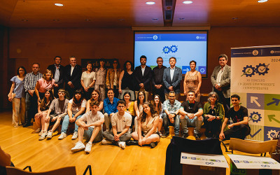 Img Entrega de los premios del 20º concurso de Jóvenes Emprendedores y Emprendedoras de L'Hospitalet 4