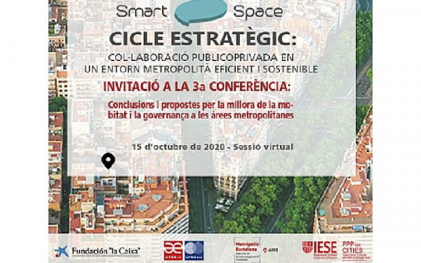 Img Smart Space i el Palau Macaya de la Fundació ”la Caixa” presenten propostes per millorar la mobilitat i la governança a les àrees metropolitanes 4