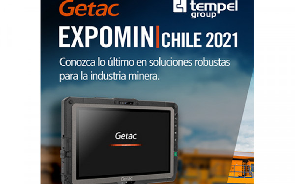 Tempel Group presentará sus soluciones informáticas robustas en el congreso Expomin 2021 de Chile